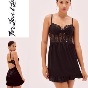 For Love and Lemons Lilou Daisy Slip Dress